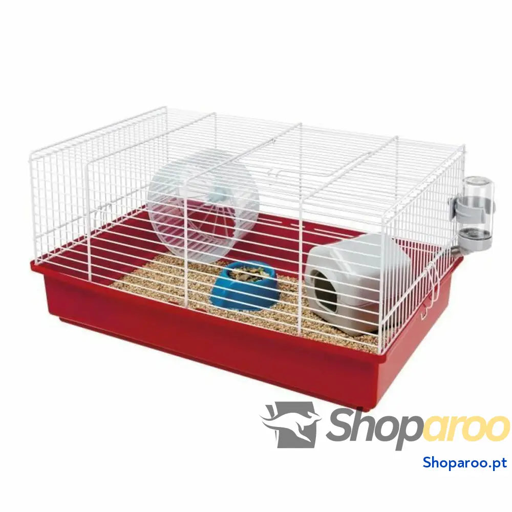 Gaiola para hamster Ferplast Vermelho Plástico