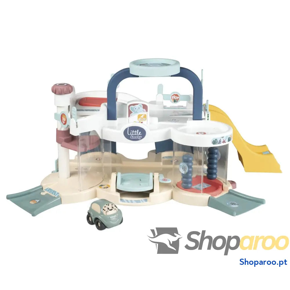 Garagem Parking com Veículos Smoby First Garage