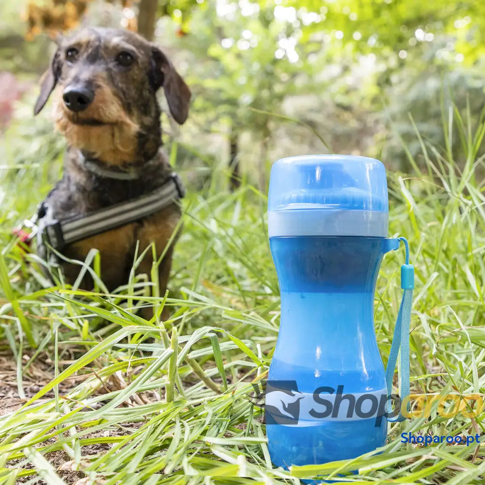 Garrafa com Depósito de Água e Comida para Animais de Estimação 2 em 1 Pettap InnovaGoods