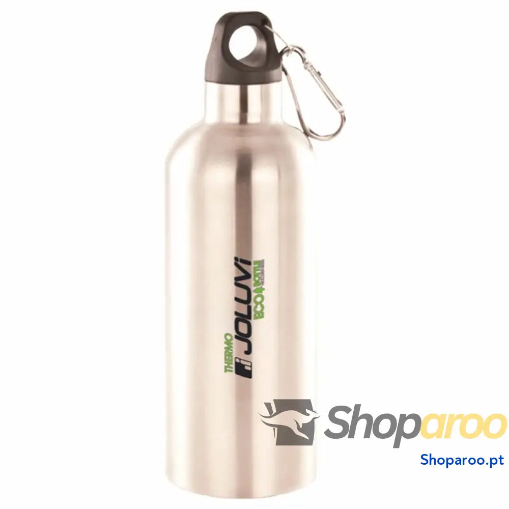 Garrafa de água Joluvi Ecothermo  600 ml Cinzento Aço inoxidável