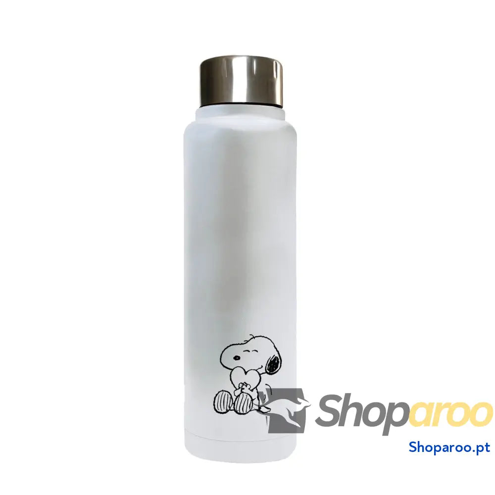 Garrafa de água Snoopy Love Azul