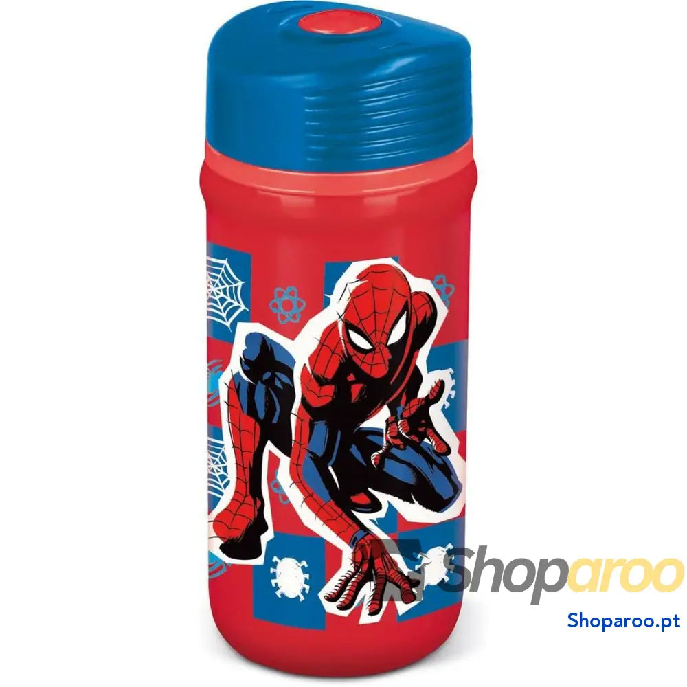 Garrafa de água Spider-Man CZ11324 390 ml Azul Vermelho
