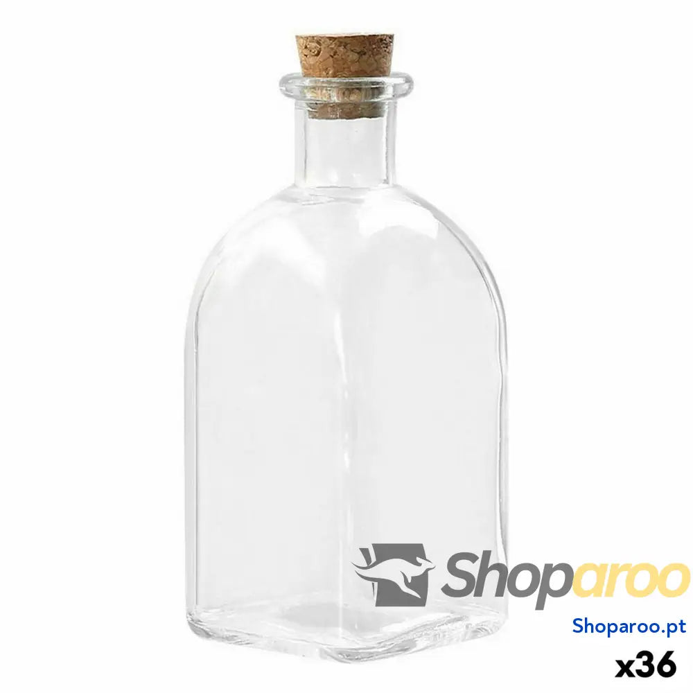 Garrafa de Vidro La Mediterránea 280 ml 0,28 l (36 Unidades)
