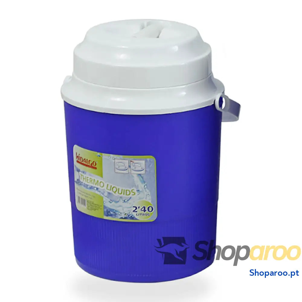 Garrafa Térmica com Tampa Dispensadora Hidalgo Azul 2,4 L