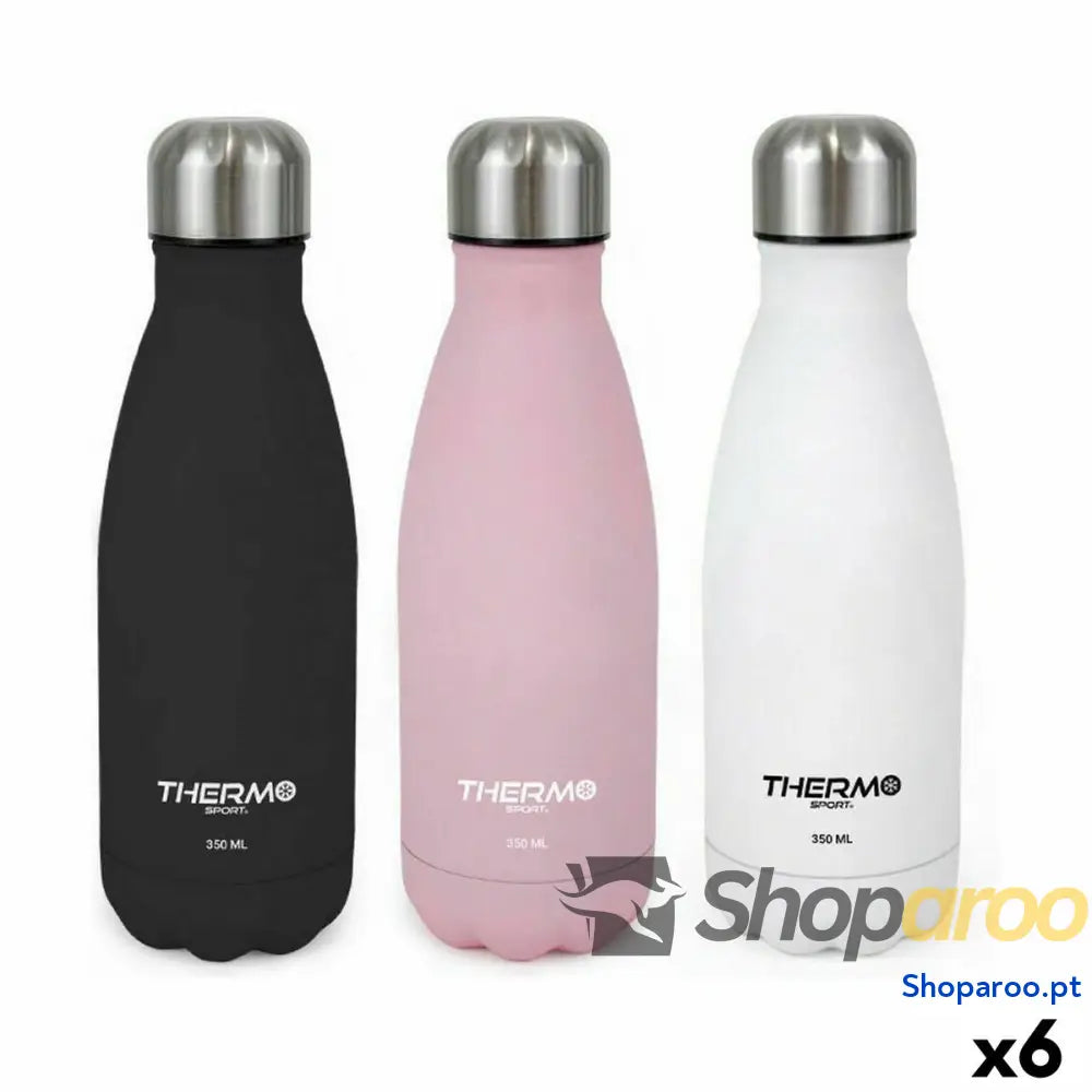 Garrafa Térmica ThermoSport Soft Touch 350 ml (6 Unidades)