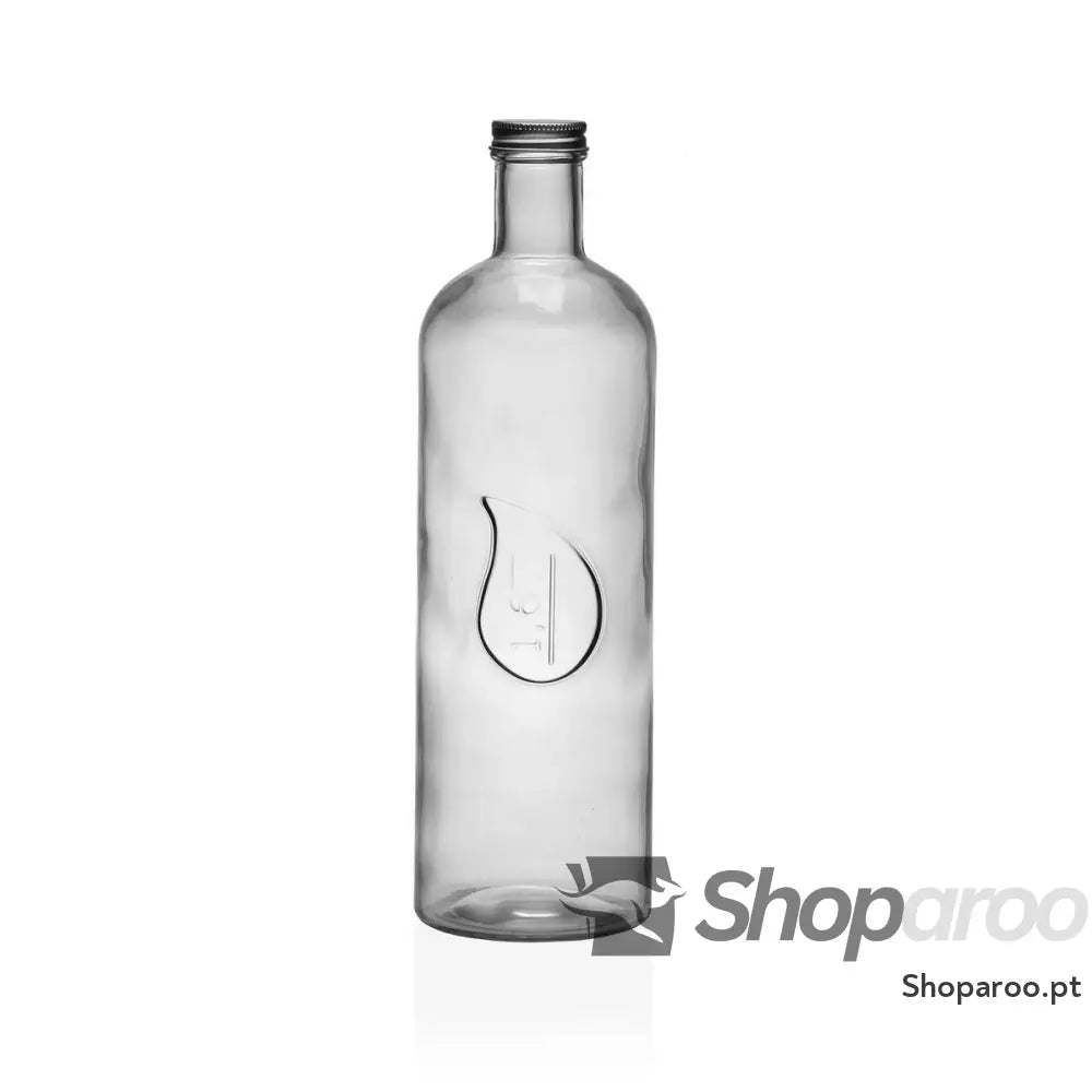 Garrafa Versa Vidro Alumínio Gota 1,6 L 9,8 x 32,5 x 9,8 cm