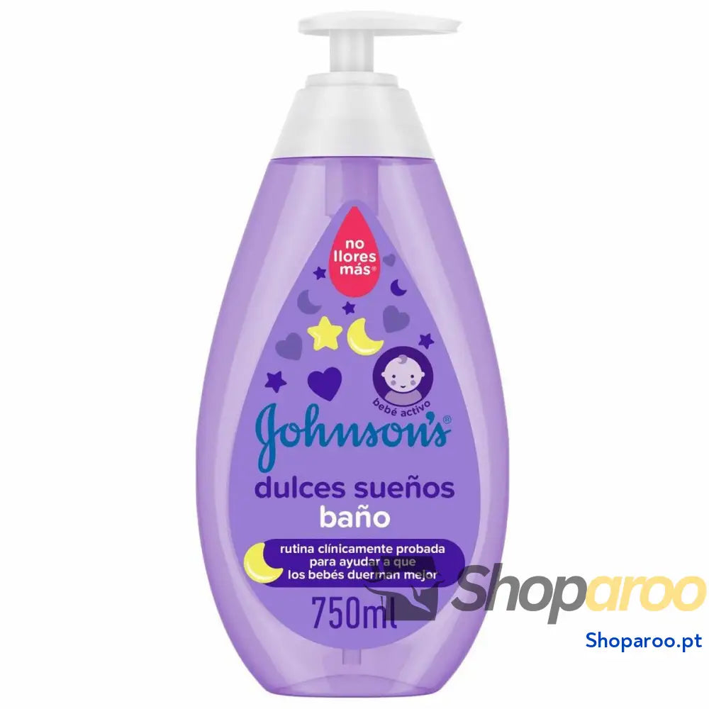 Gel de Banho Johnson's Dulces sueños Bebé Calmante (750 ml)