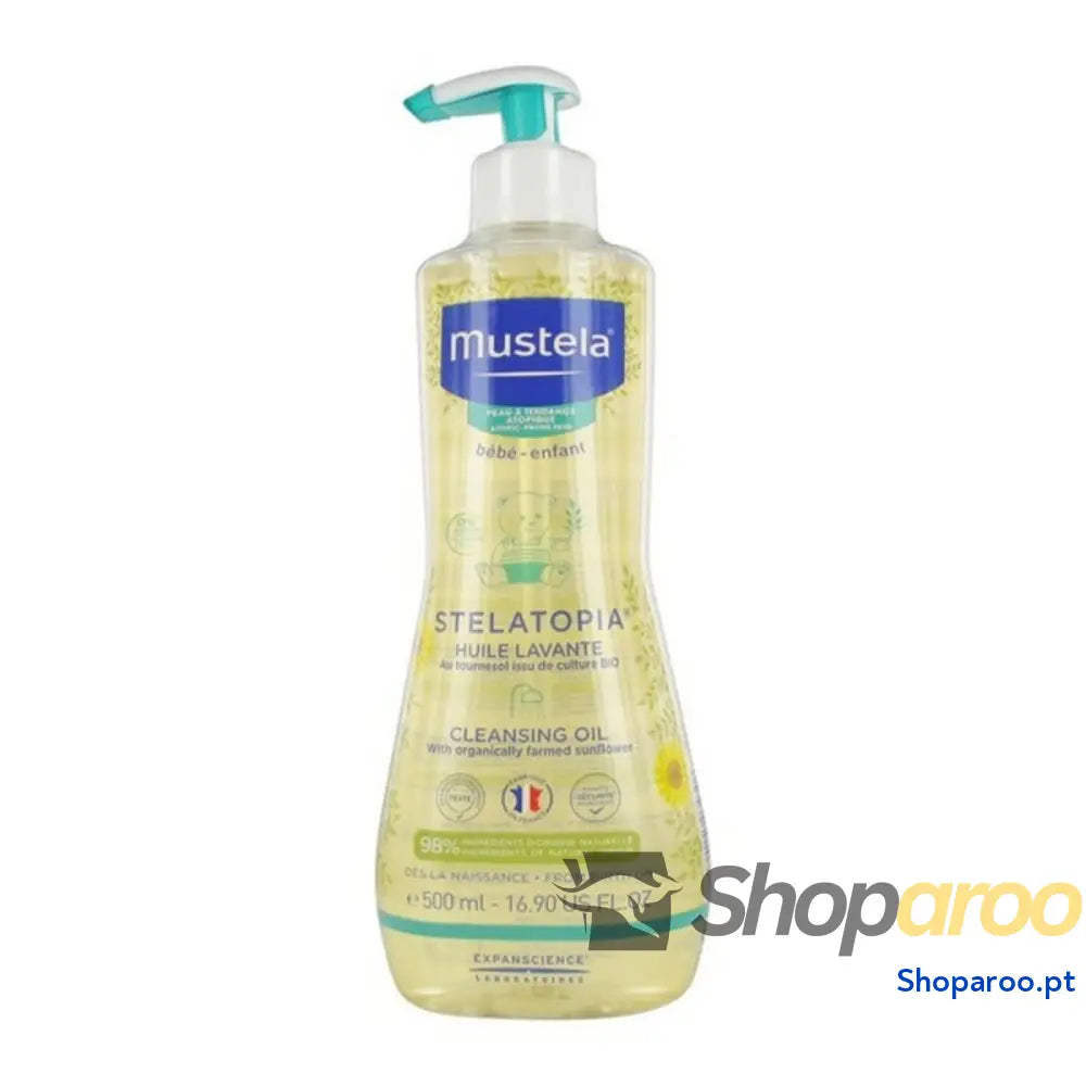 Gel de Banho Stelatopia Mustela LE4306 (500 ml) 500 ml (Hipoalergénico) (Hidratante) (Calmante)