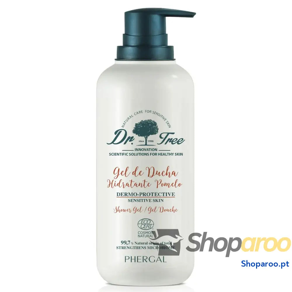 Gel de Duche Hidratante Dr. Tree   Pele sensível Toranja 500 ml