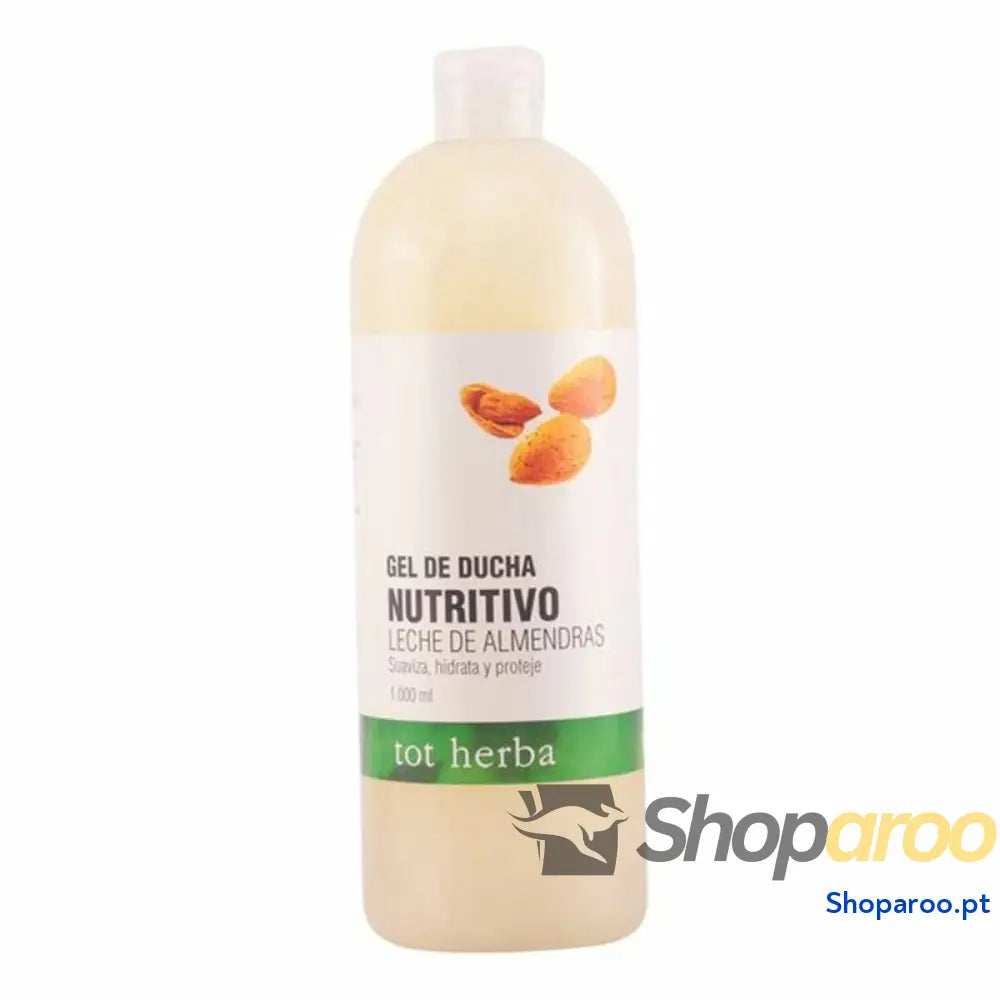 Gel de Duche Nutritivo Leite de Amêndoas Tot Herba (1000 ml)