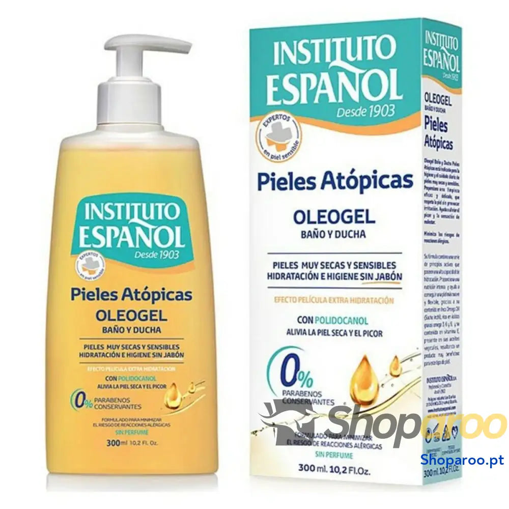 Gel de duche Pieles Atópicas Oleogel Instituto Español (300 ml)