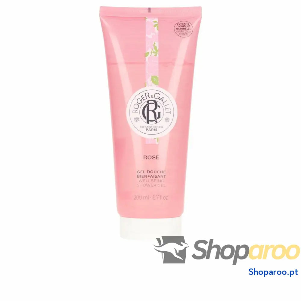 Gel de duche Roger & Gallet Rose 200 ml