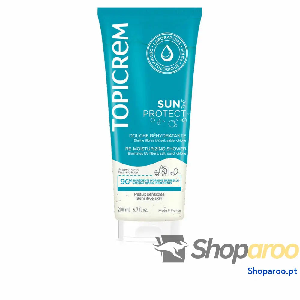 Gel de duche Topicrem SUN PROTECT 200 ml