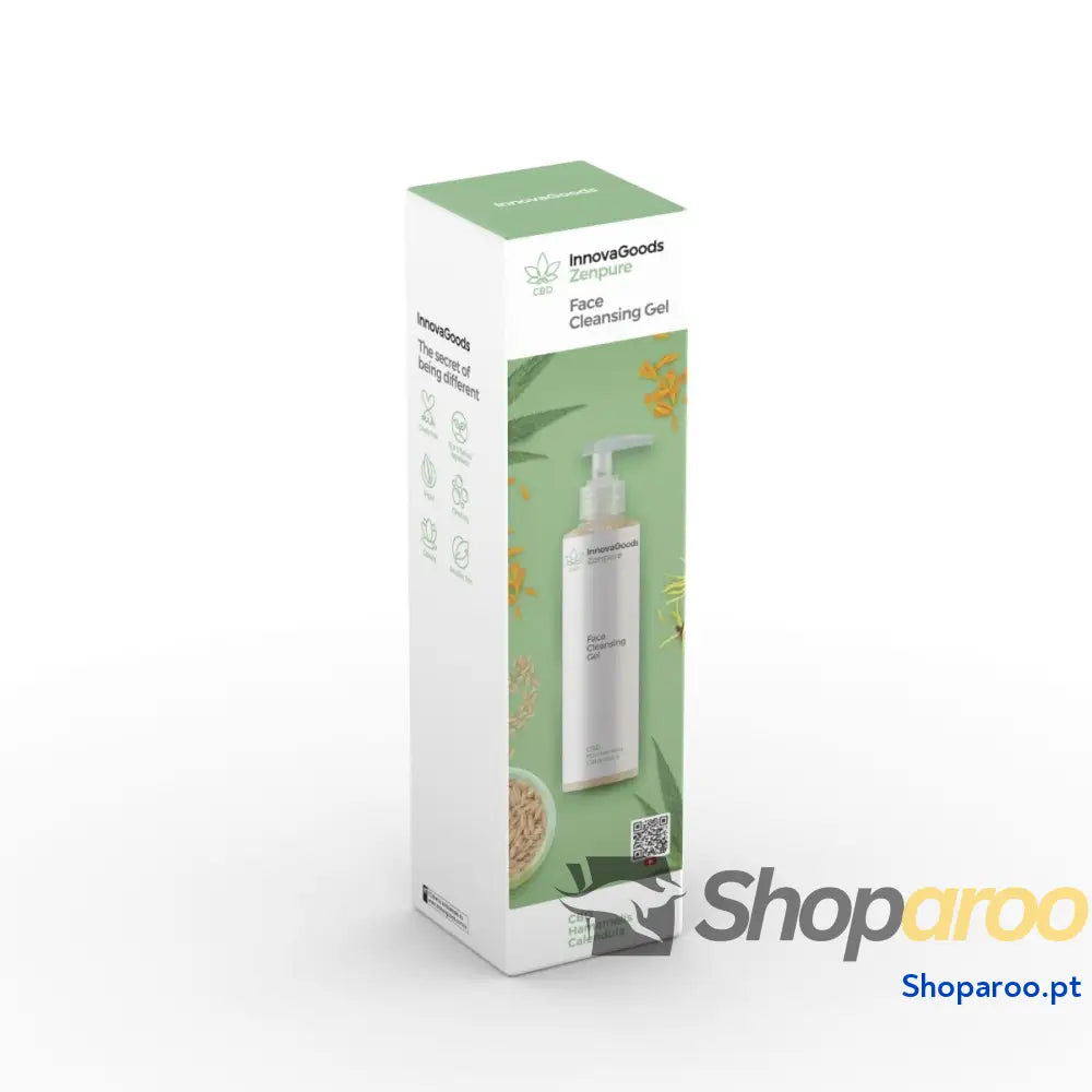 Gel de Limpeza Facial CBD Zenpure InnovaGoods 200 ml
