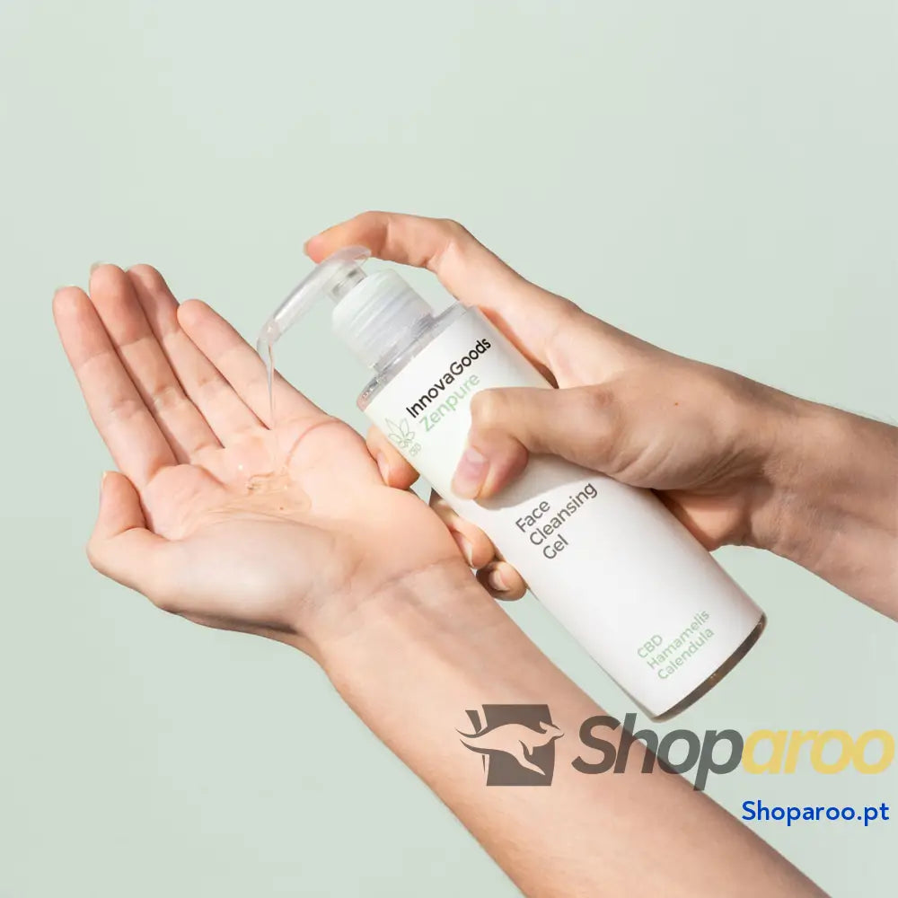 Gel de Limpeza Facial CBD Zenpure InnovaGoods 200 ml