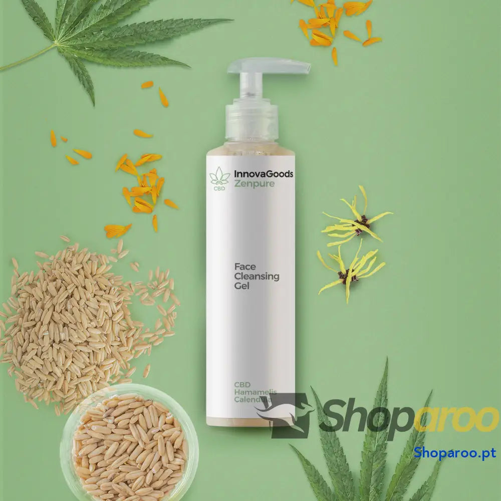 Gel de Limpeza Facial CBD Zenpure InnovaGoods 200 ml