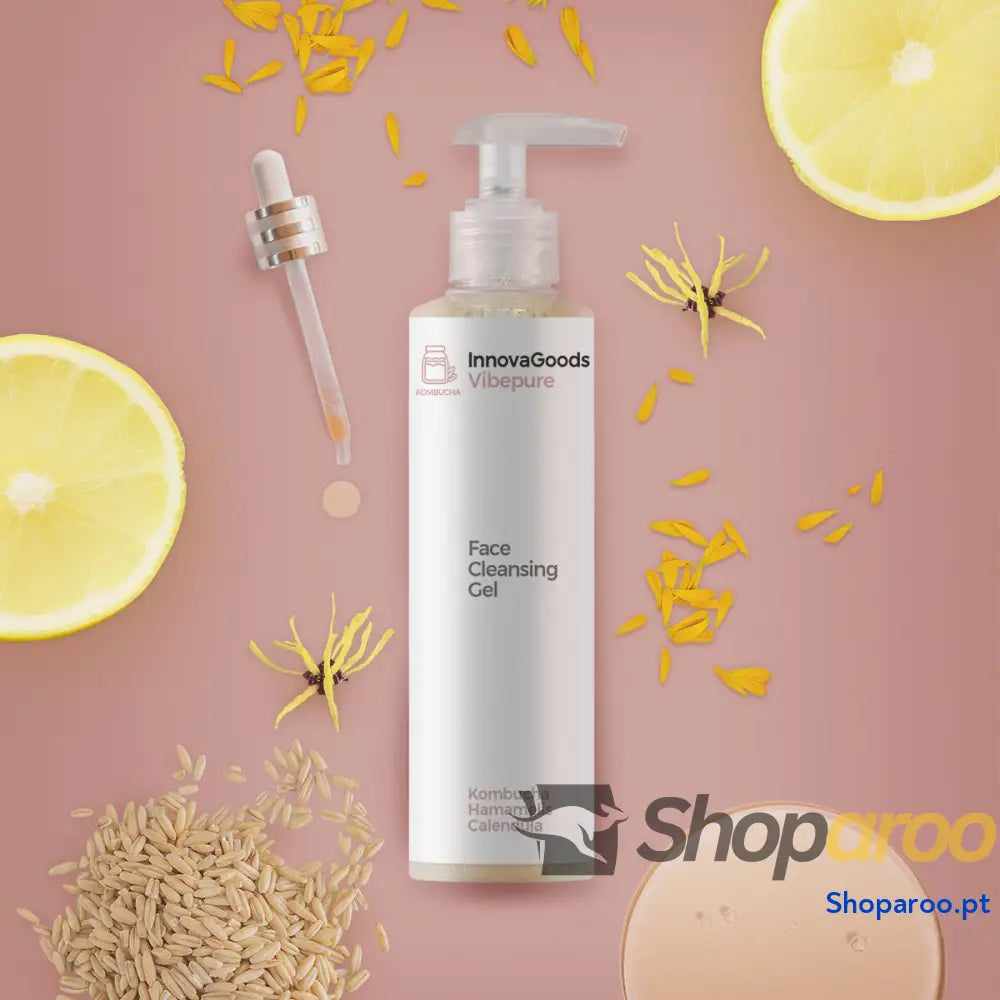 Gel de Limpeza Facial Kombucha Vibepure InnovaGoods 200 ml