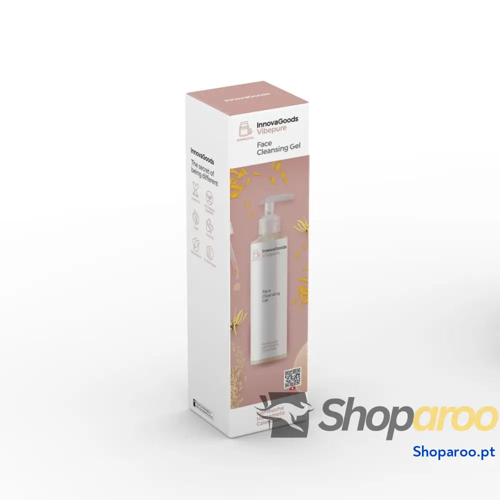 Gel de Limpeza Facial Kombucha Vibepure InnovaGoods 200 ml