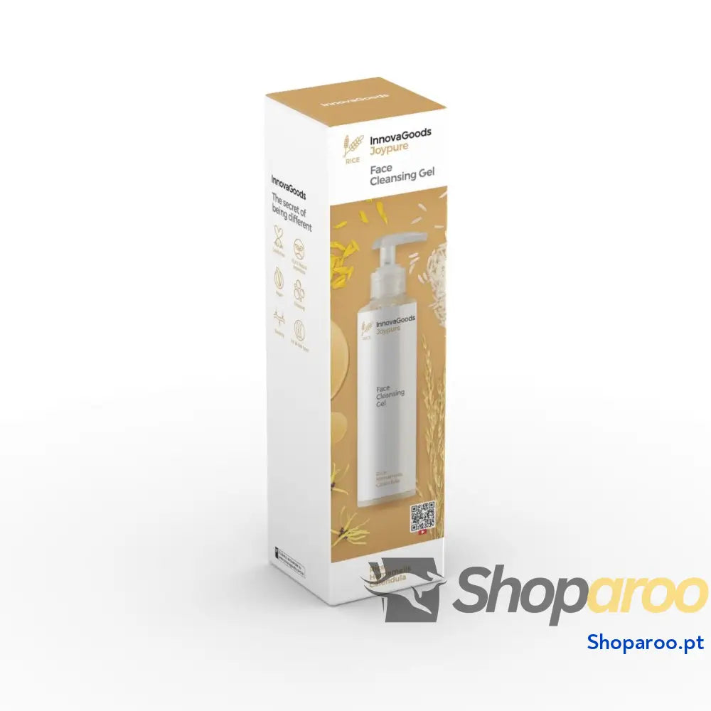 Gel de Limpeza Facial Rice Joypure InnovaGoods 200 ml