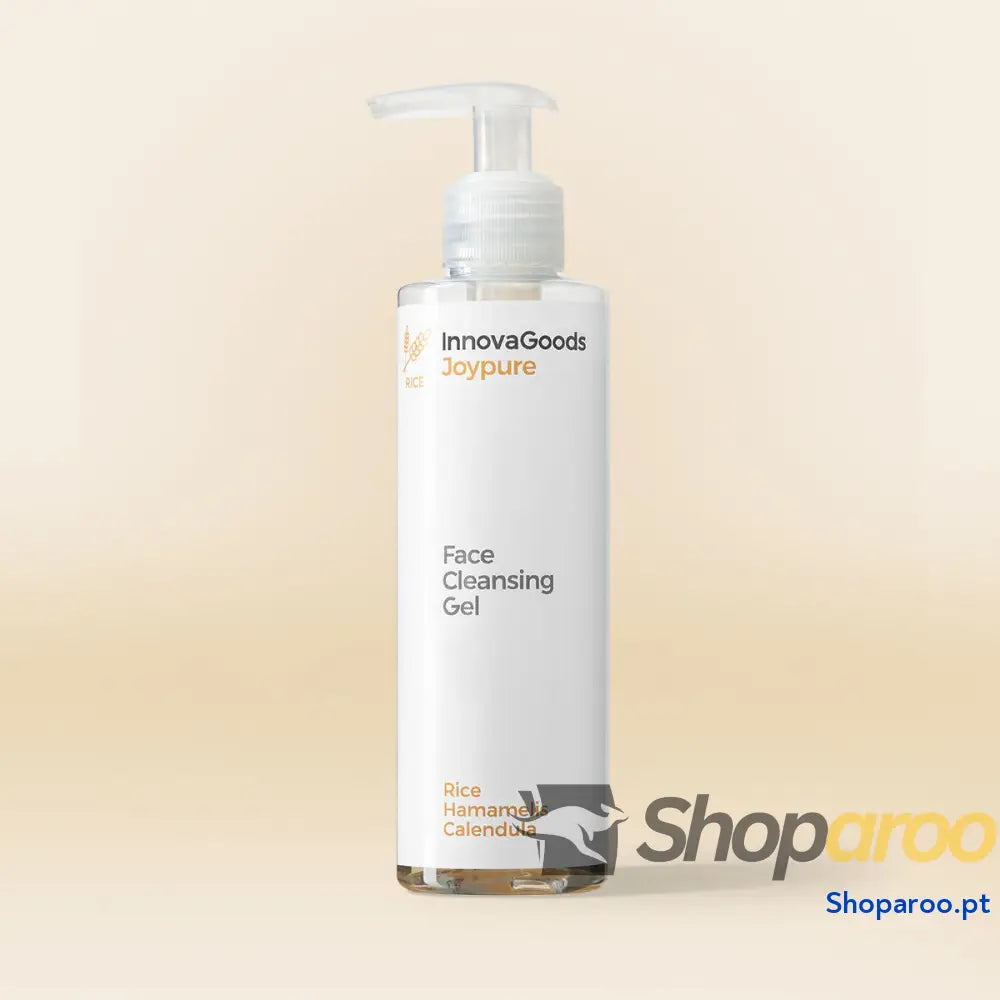Gel de Limpeza Facial Rice Joypure InnovaGoods 200 ml