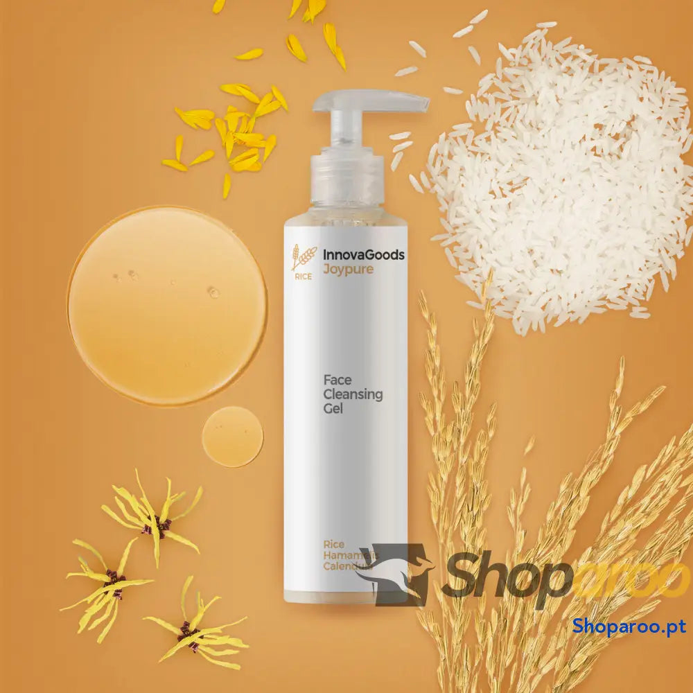 Gel de Limpeza Facial Rice Joypure InnovaGoods 200 ml