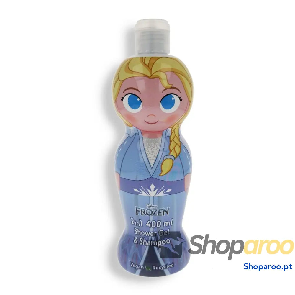 Gel e Champô 2 em 1 Frozen Elsa Infantil (400 ml)