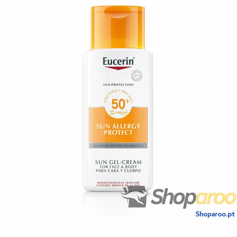 Gel Protetor Solar Eucerin Sun Allergy Protect Creme Pele alérgica 150 ml Spf 50
