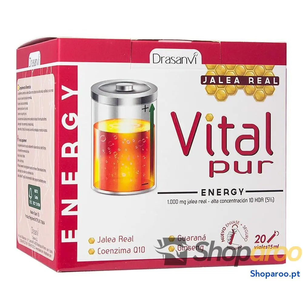 Geleia real Drasanvi Vitalpur 20 Unidades 15 ml