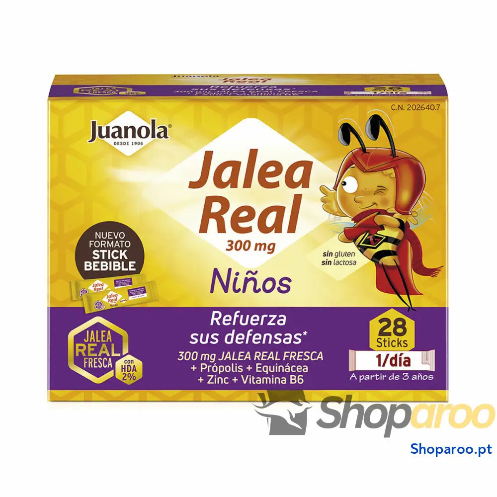 Geleia real Juanola Kids 28 Sobrescritos