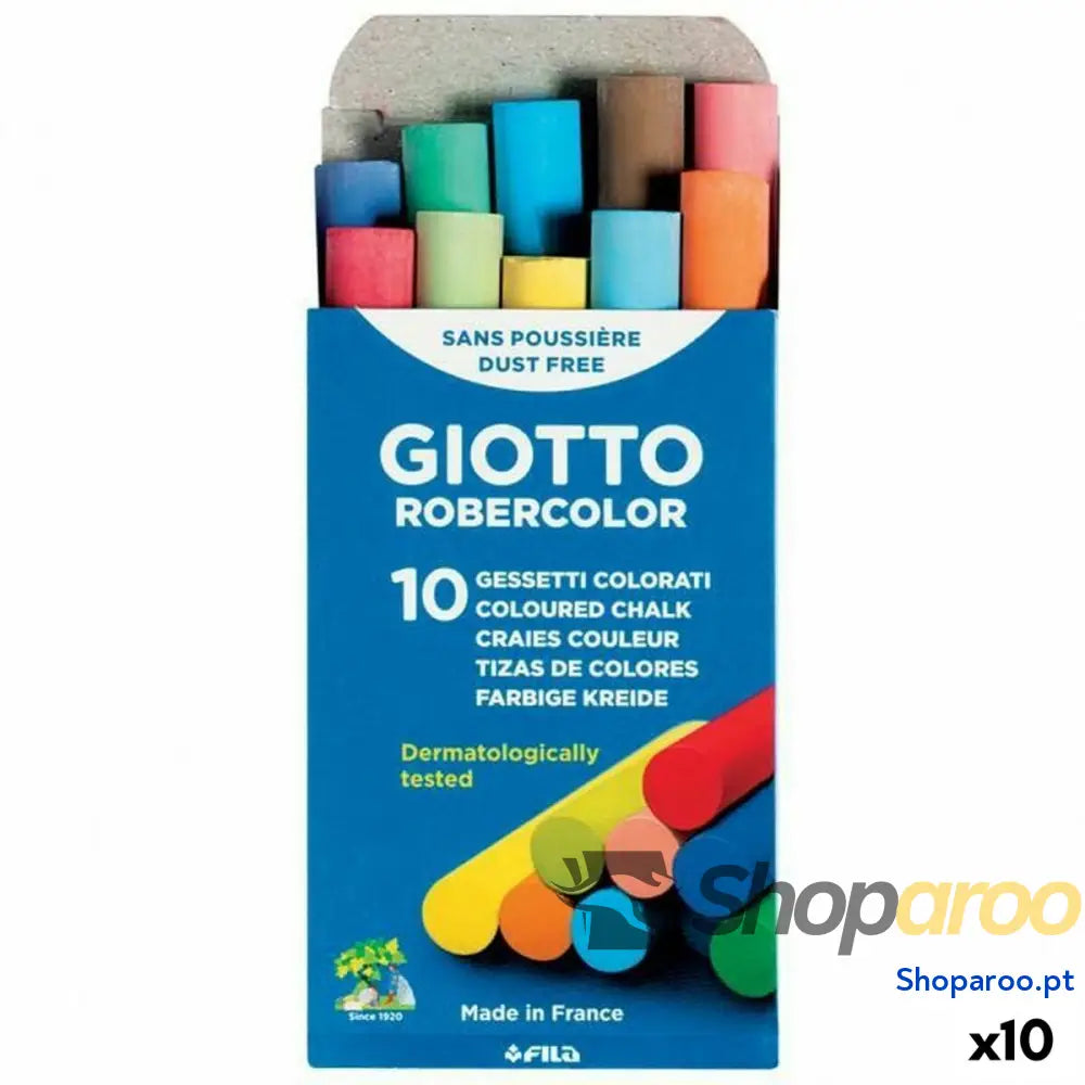 Giz Giotto Multicolor 10 Unidades