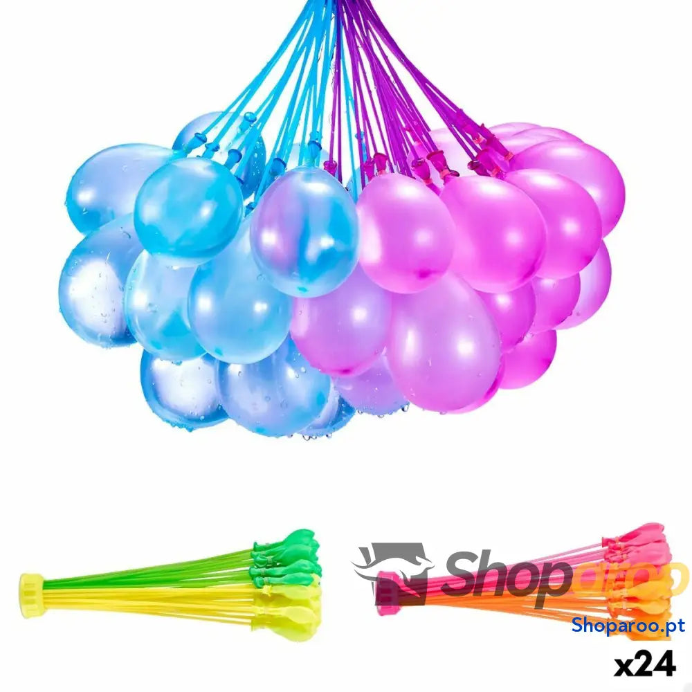 Globos de Água com Bomba Zuru Bunch o Balloons 24 Unidades