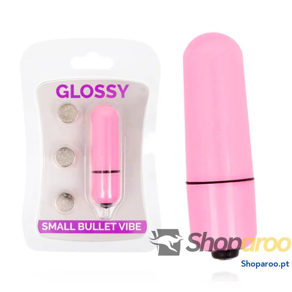 GLOSSY SMALL BULLET VIBE DEEP ROSE