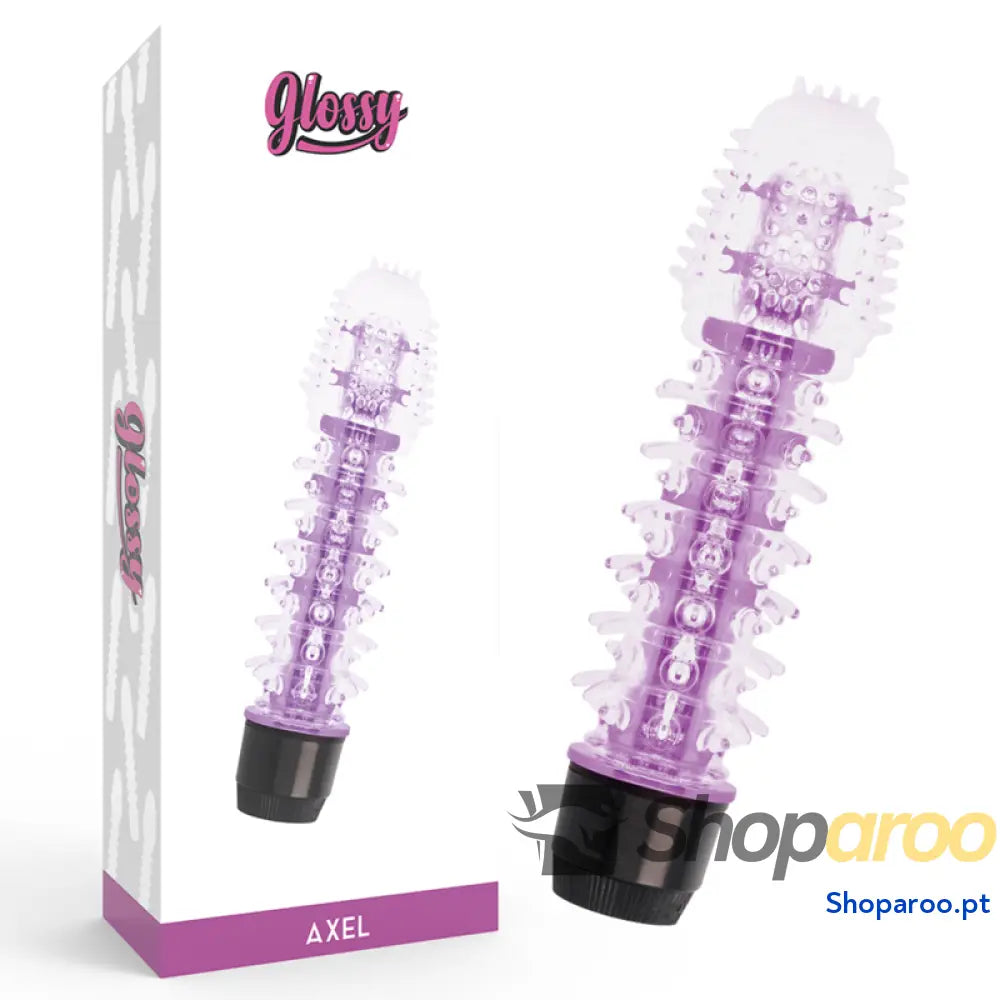 GLOSSY VIBRADOR AXEL LILÁS