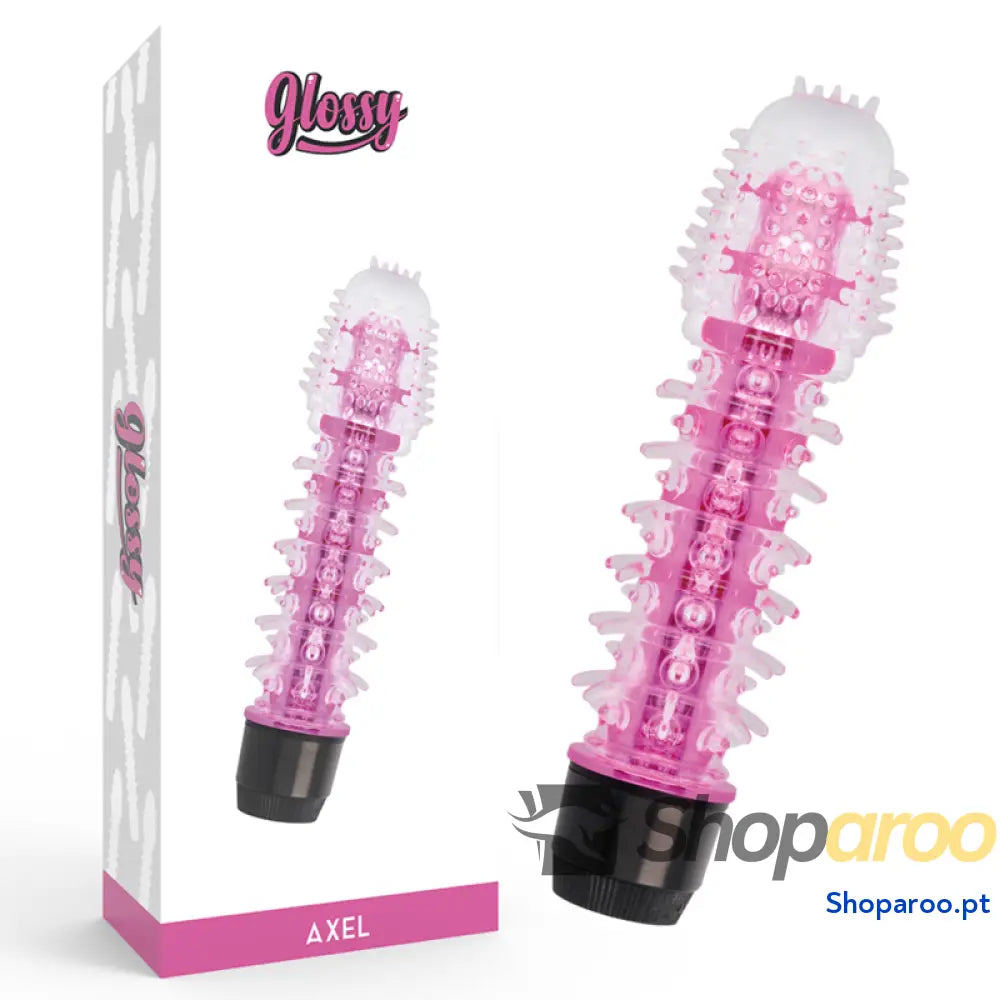GLOSSY VIBRADOR AXEL ROSA