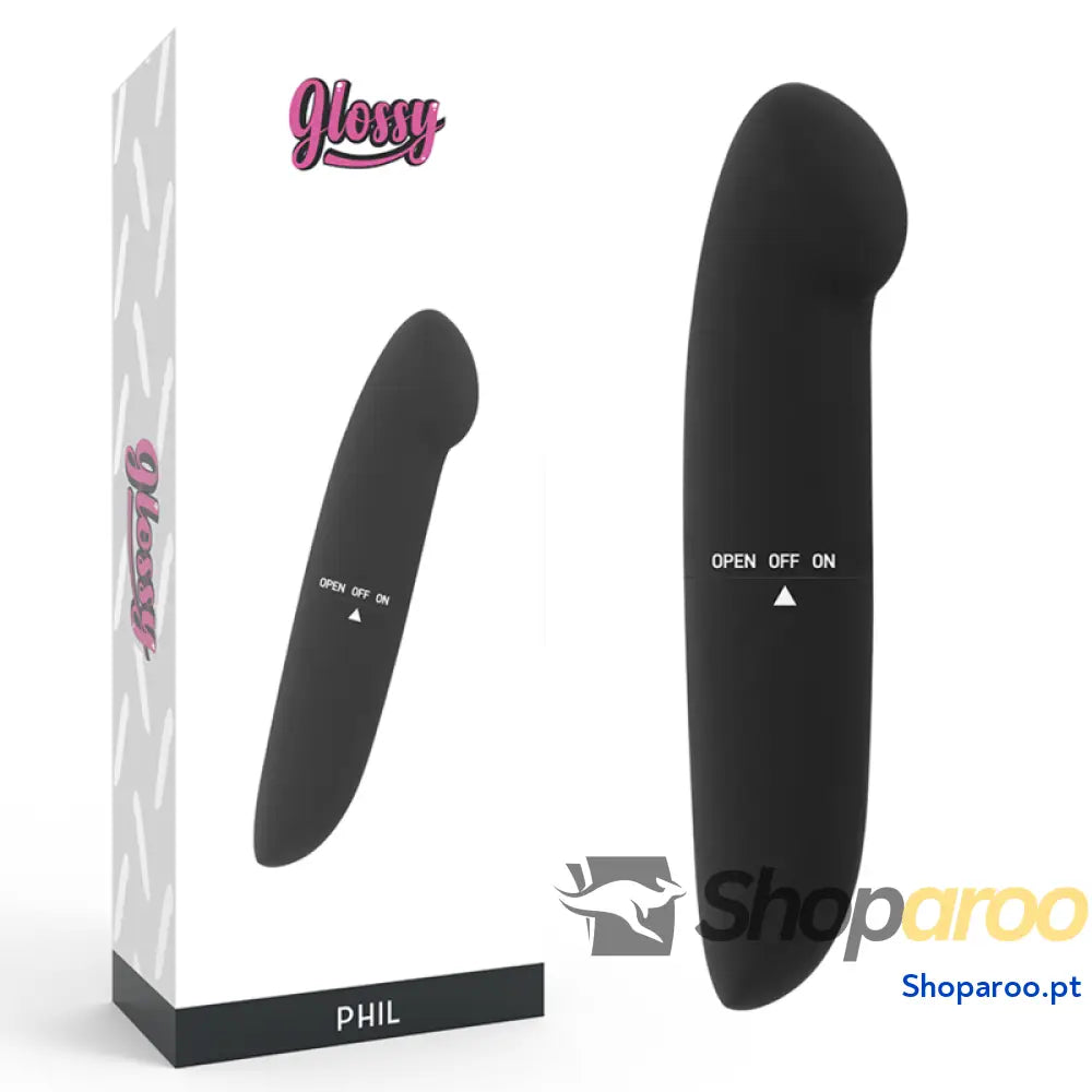 GLOSSY - VIBRADOR PHIL PRETO