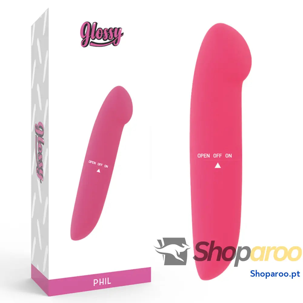 GLOSSY - VIBRADOR PHIL ROSA