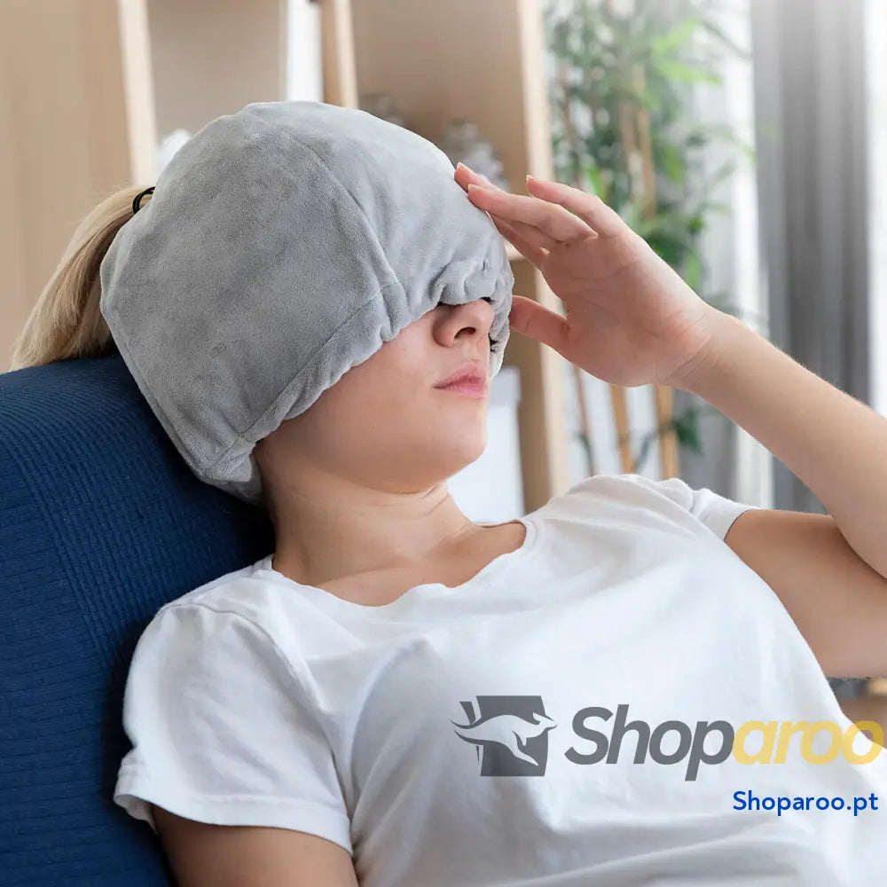 Gorro de gel para cefaleias e relaxamento Hawfron InnovaGoods