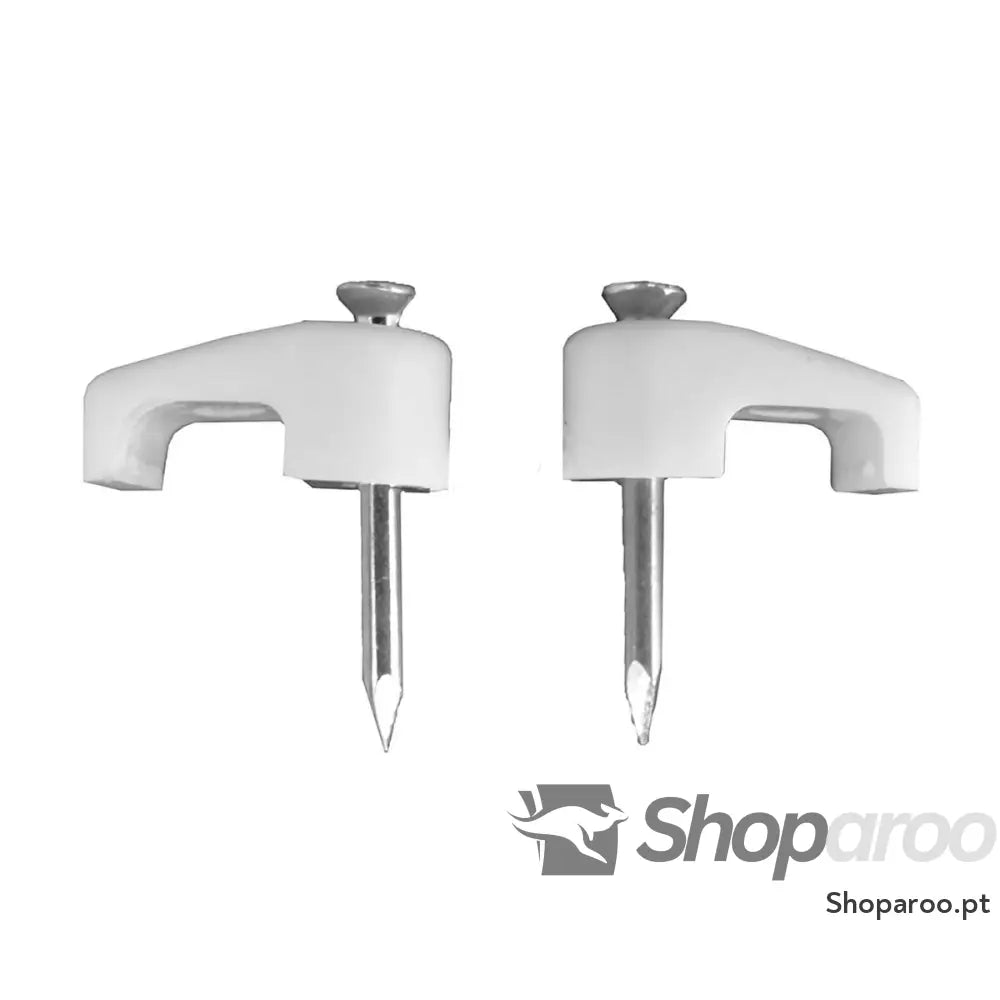 Grampos Lapafil Nº 2 2 x 2,5 mm Branco Cabos 100 Unidades