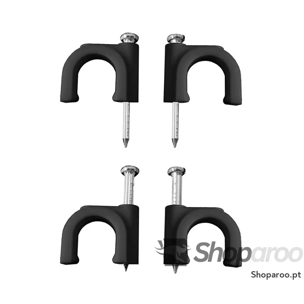 Grampos Lapafil Nº 9 2 x 4 mm Preto Cabos 100 Unidades