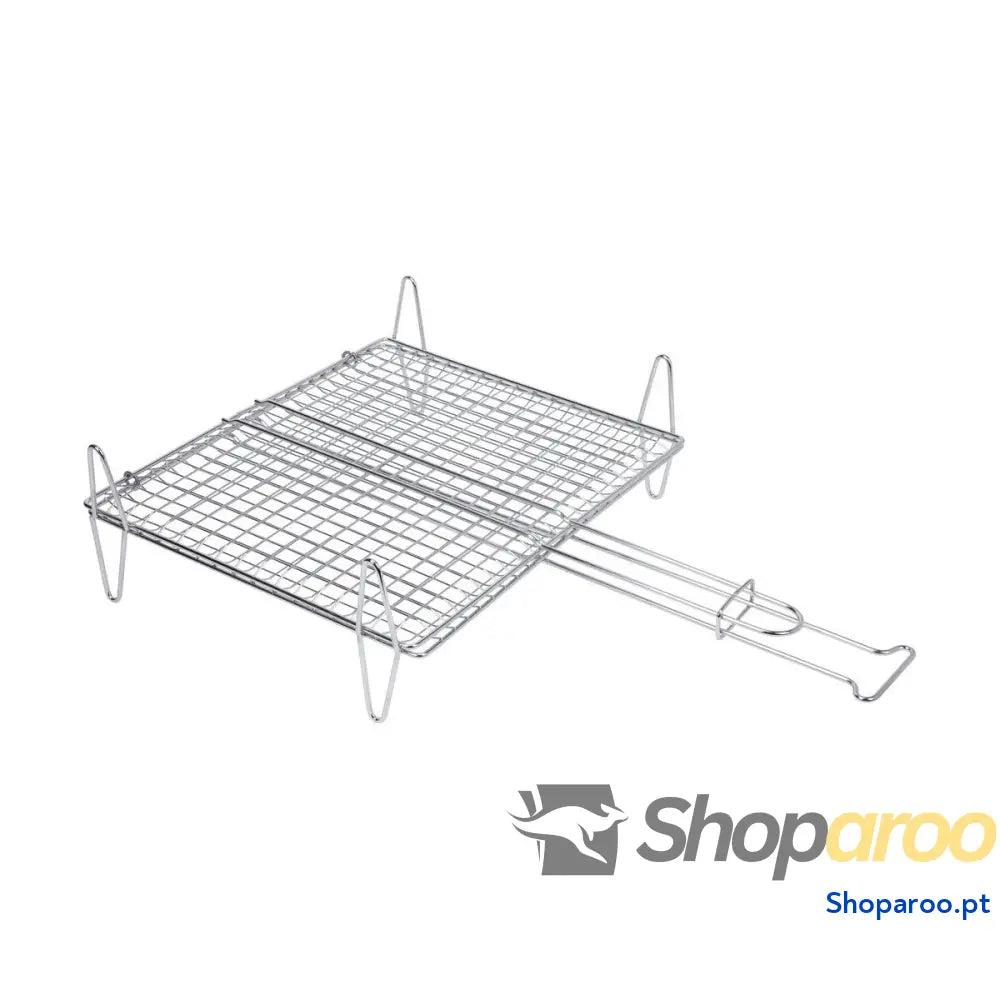 Grelha de Churrasqueira para Peixe Sauvic Zinco 30 x 35 cm