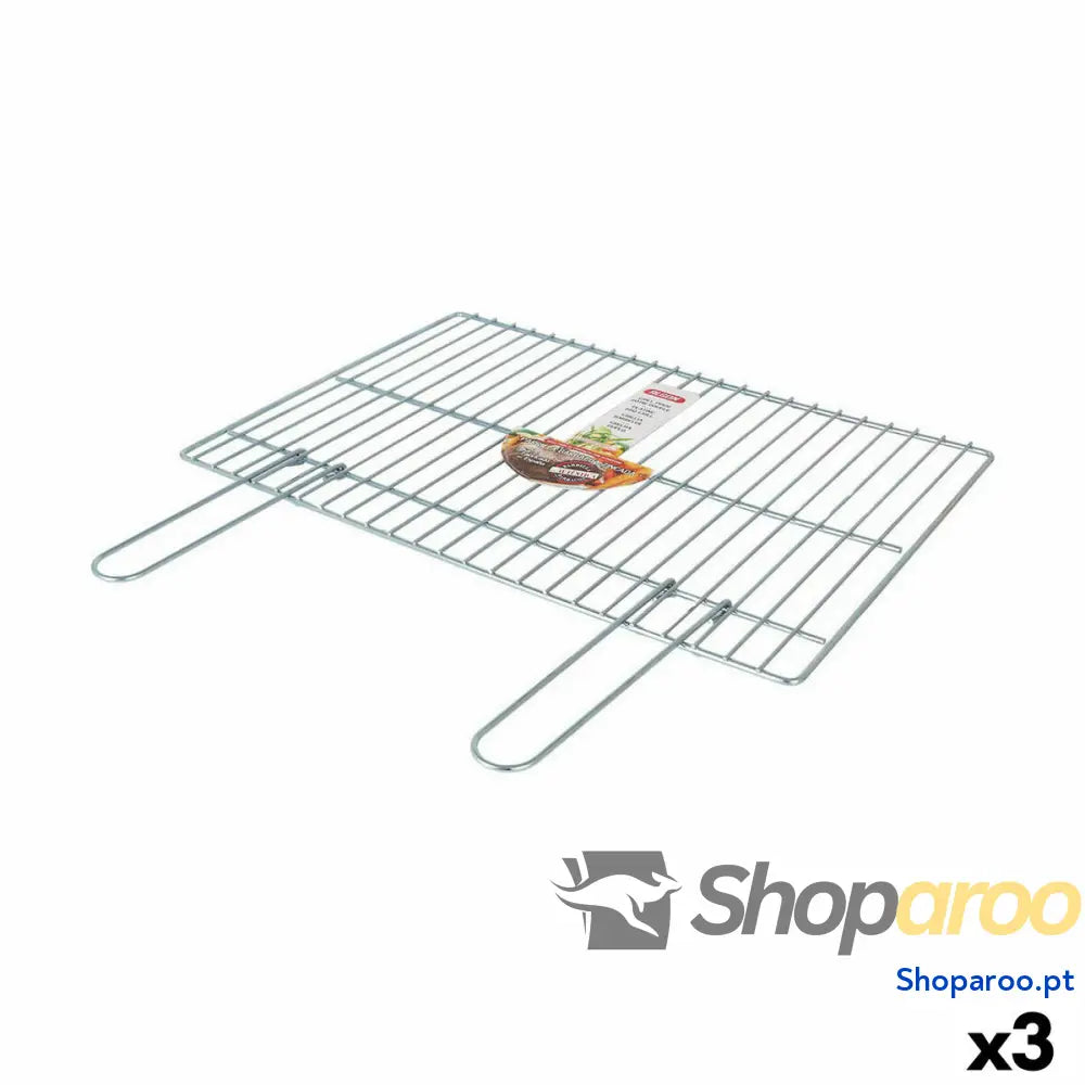 Grelhador Algon Algon Churrasco 68 x 40 cm (3 Unidades)