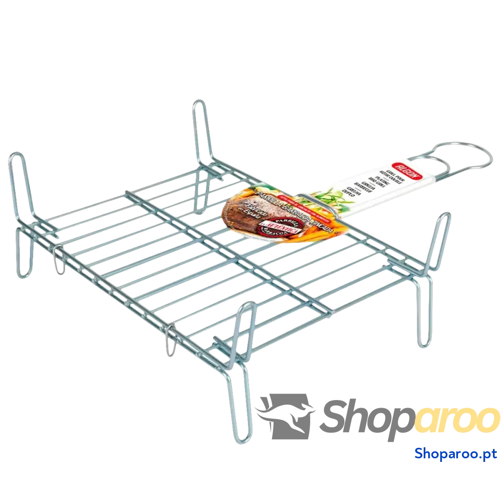 Grelhador Algon   Duplo Zincado 25 x 30 cm (5 Unidades)