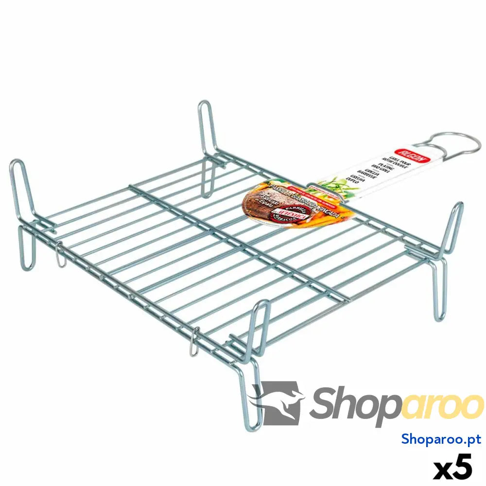 Grelhador Algon   Duplo Zincado 30 x 35 cm (5 Unidades)