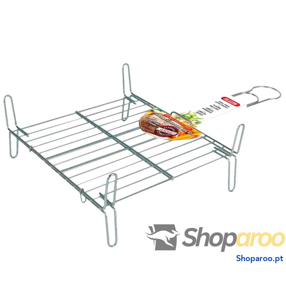 Grelhador Algon   Duplo Zincado 30 x 30 cm (5 Unidades)