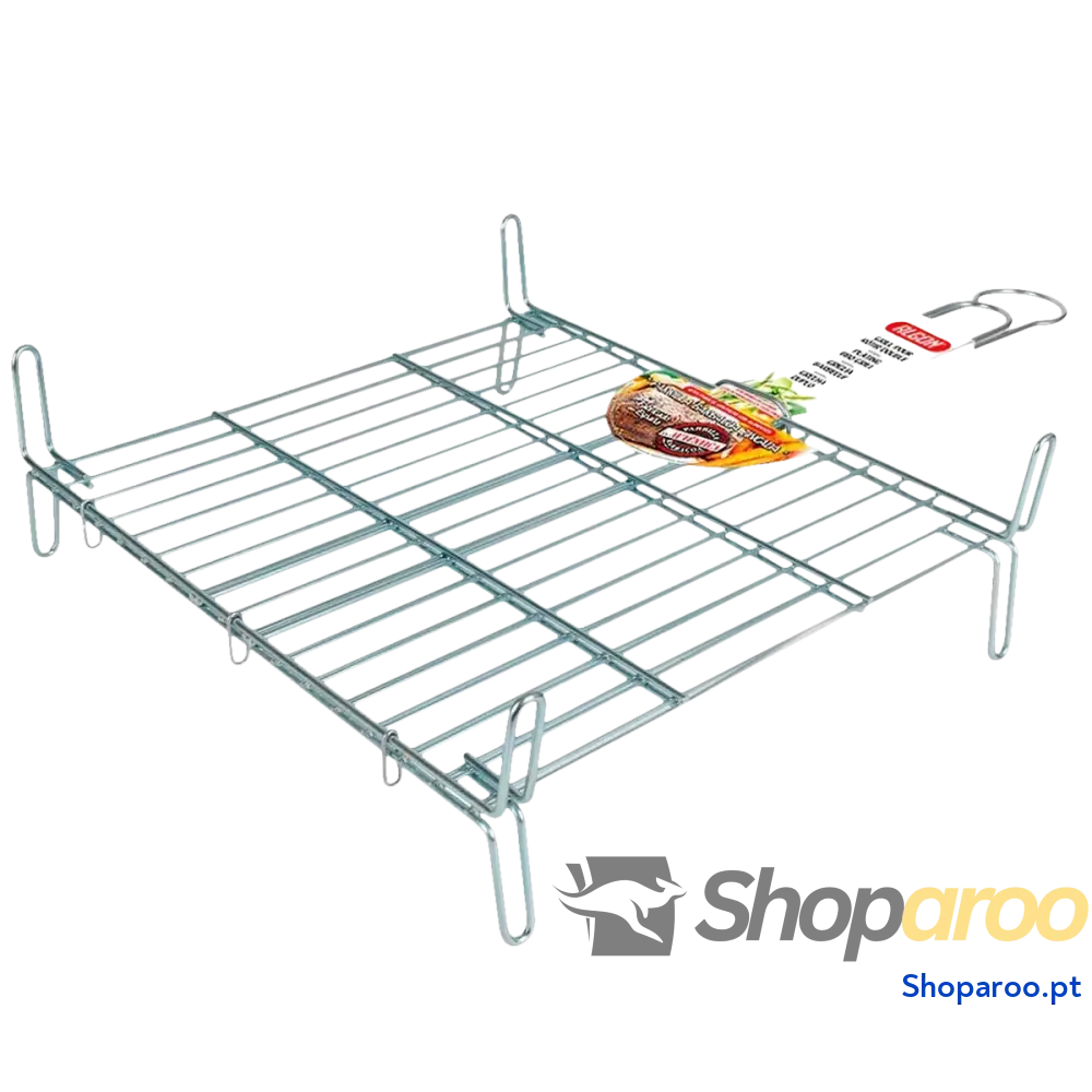 Grelhador Algon   Duplo Zincado 40 x 40 cm (5 Unidades)