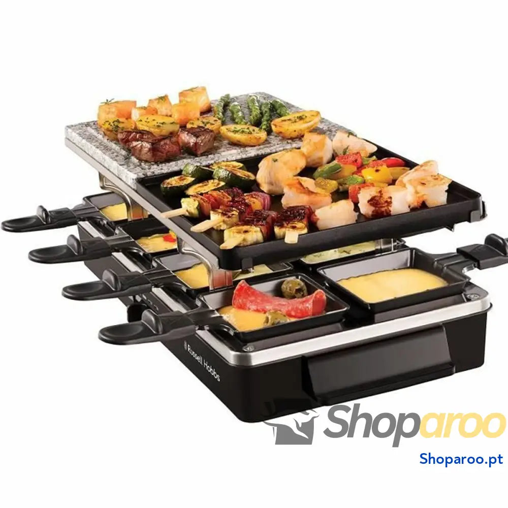 Grelhador Russell Hobbs Raclette Preto