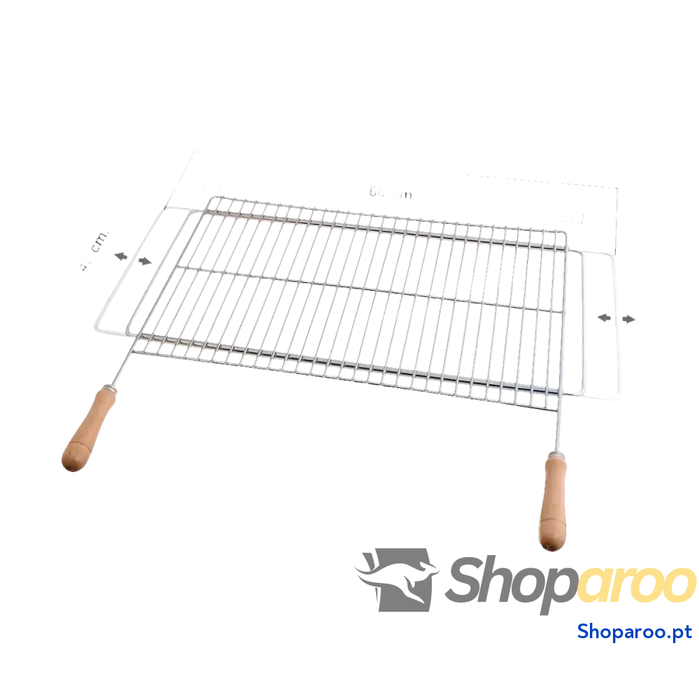 Grelhador Sauvic Aço galvanizado 60 x 40 cm