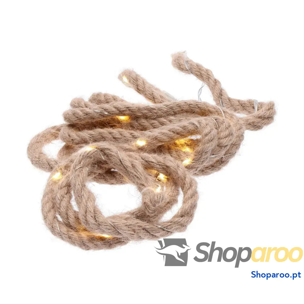 Grinalda de Luzes LED Decoration With Light Branco quente
