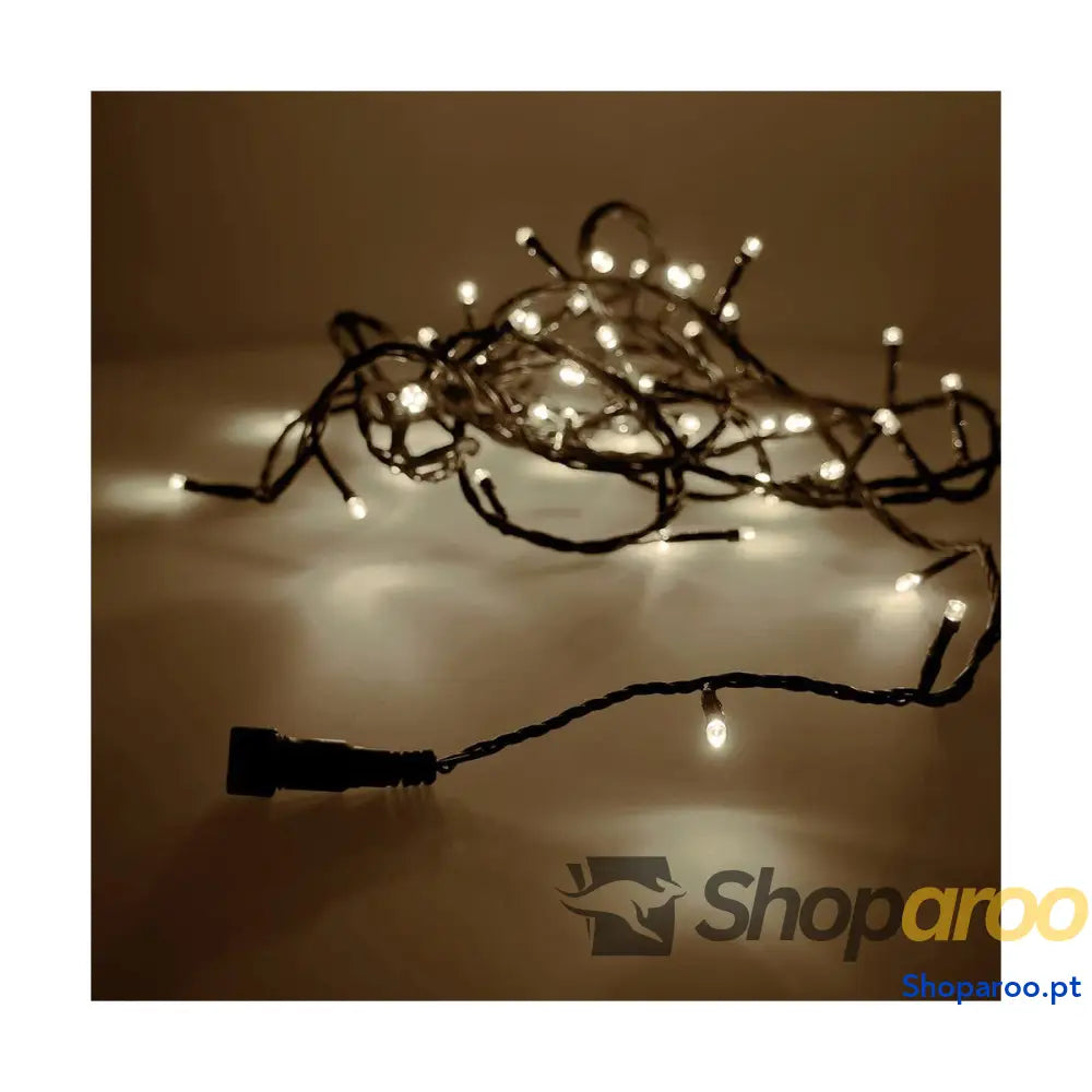 Grinalda de Luzes LED EDM 71251 4 m Branco