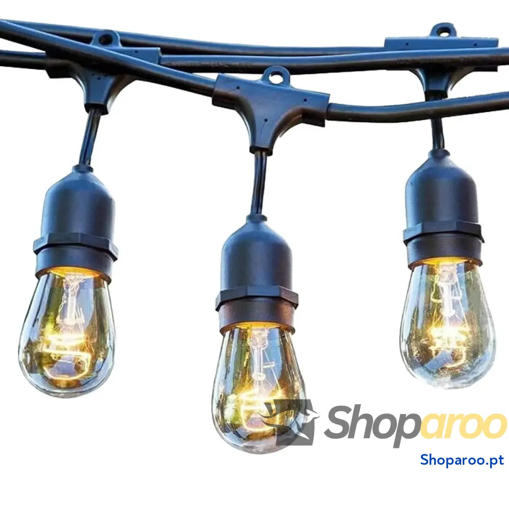 Grinalda de Luzes LED Lumisky Preto Cinzento
